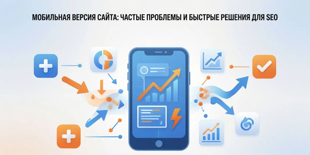 Мобильная версия сайта: 6 частых проблем, которые убивают SEO, и быстрые решения