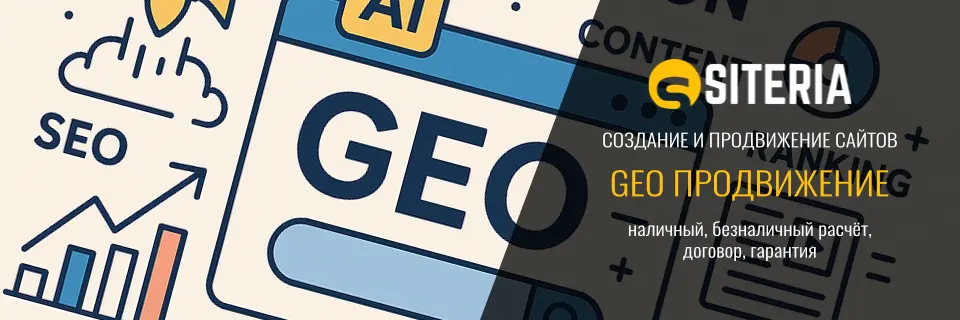 GEO продвижение сайта GEO продвижение сайта